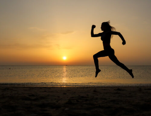 Shooting for a personal trainer at Dawn